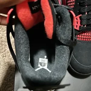 Jordan | Shoes | Retro 4 Black And Red Brand New Never Worn  display picture 2